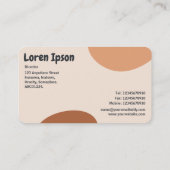 抽象芸術図形03 名刺 (裏面)