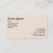 抽象芸術図形04 名刺 (裏面)