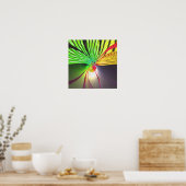 抽象芸術図形1.1a ポスター (キッチン)