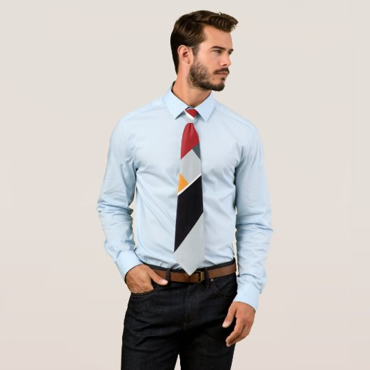 抽象芸術図形2 ネクタイ (インサイチュ)