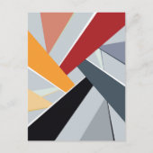 抽象芸術図形2 ポストカード (正面)