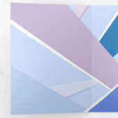 抽象芸術図形3 三つ折りクリスマスカード (内部最初)