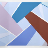 抽象芸術図形3 三つ折りクリスマスカード (内部中)