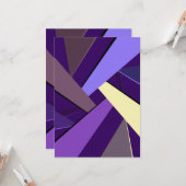 抽象芸術図形5 カード (正面/裏面インサイチュ)