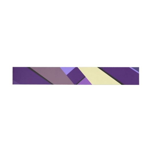 抽象芸術図形5 ラップアラウンドラベル (単一)