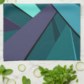 抽象芸術図形6 キッチンタオル (折り畳み)