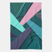 抽象芸術図形6 キッチンタオル (縦)