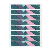 抽象芸術図形6 ラップアラウンドラベル (シート)