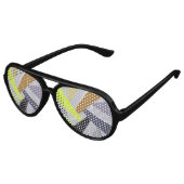 抽象芸術図形8 アビエーターサングラス (アングル)