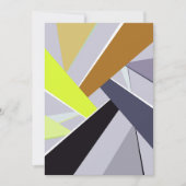 抽象芸術図形8 サンキューカード (正面)