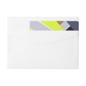 抽象芸術図形8 ラップアラウンドラベル (裏面)