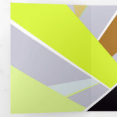 抽象芸術図形8 三つ折りクリスマスカード (内部最初)