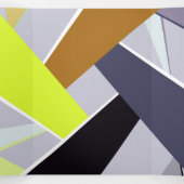 抽象芸術図形8 三つ折りクリスマスカード (内部中)