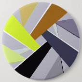 抽象芸術図形8 缶バッジ (正面)