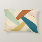 抽象芸術図形 アクセントクッション (裏面)