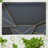 抽象芸術図形 キッチンタオル (折り畳み)