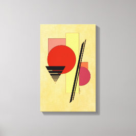 抽象芸術図形 キャンバスプリント