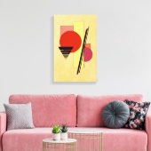 抽象芸術図形 キャンバスプリント (インサイチュ (リビング))