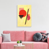 抽象芸術図形 キャンバスプリント (インサイチュ (リビング))