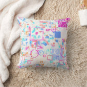 抽象芸術図形 クッション (ブランケット)