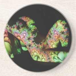 抽象芸術図形 コースター