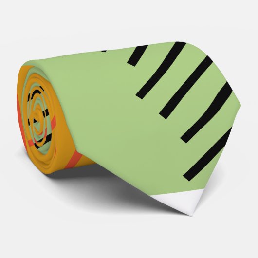 抽象芸術図形 ネクタイ (ロール)