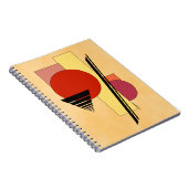 抽象芸術図形 ノートブック (右側)