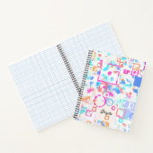 抽象芸術図形 ノートブック (内部)