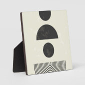 抽象芸術図形 フォトプラーク (正面)