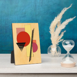 抽象芸術図形 フォトプラーク