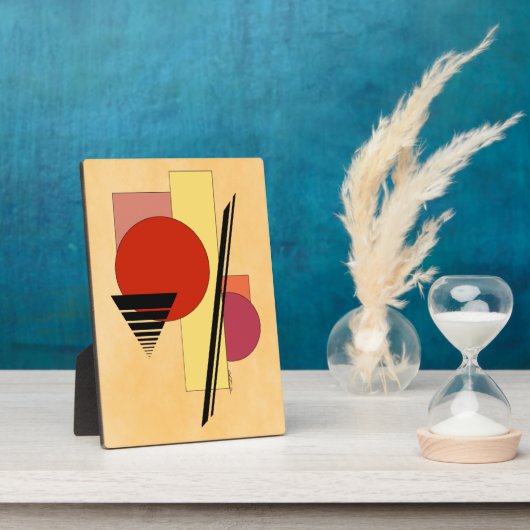 抽象芸術図形 フォトプラーク (側面)