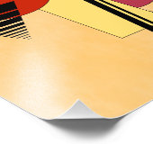 抽象芸術図形 フォトプリント (角)