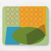 抽象芸術図形 マウスパッド (正面)