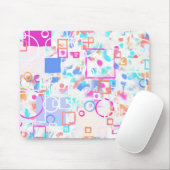 抽象芸術図形 マウスパッド (マウス)