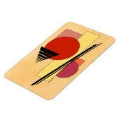 抽象芸術図形 マグネット (左側)