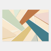 抽象芸術図形 ラッピングペーパーシート (正面3)