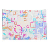 抽象芸術図形 枕カバー (裏面-右)