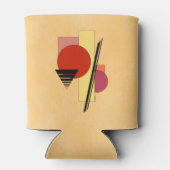 抽象芸術図形 缶クーラー (裏面)