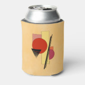 抽象芸術図形 缶クーラー (缶裏面)