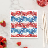 抽象芸術国旗4日7月ナプキン スタンダードランチョンナプキン (インサイチュ)