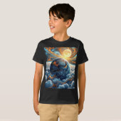 抽象芸術土 Tシャツ (正面フル)