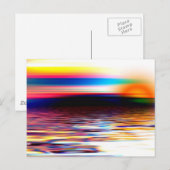 抽象芸術地平線 ポストカード (正面/裏面)