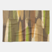 抽象芸術地音（横） キッチンタオル (横)