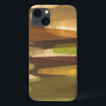 抽象芸術地音(横) iPhone 13ケース<br><div class="desc">この抽象芸術の風景はMegan Meagherによって作成された。その曲の地球の音与えは素朴な感じ音だ。今すぐ購入!</div>