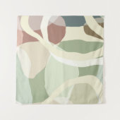 抽象芸術地 タペストリー (正面(横))