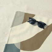 抽象芸術地 ビーチタオル (インサイチュ)