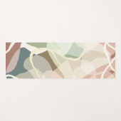 抽象芸術地 ヨガマット (正面(横))