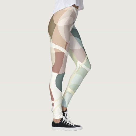 抽象芸術地 レギンス (右)