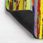 抽象芸術垂直絵を描筋線 マウスパッド (コーナー)