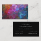 抽象芸術型名刺 名刺 (正面/裏面)